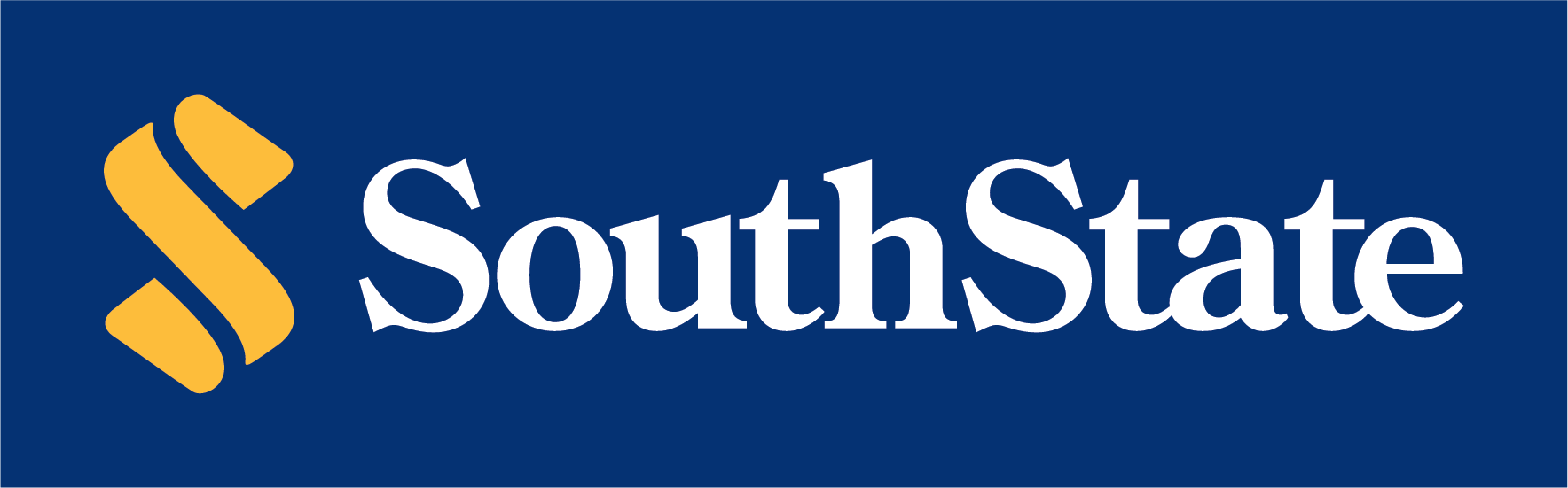 SouthState Bank Logo with blue background