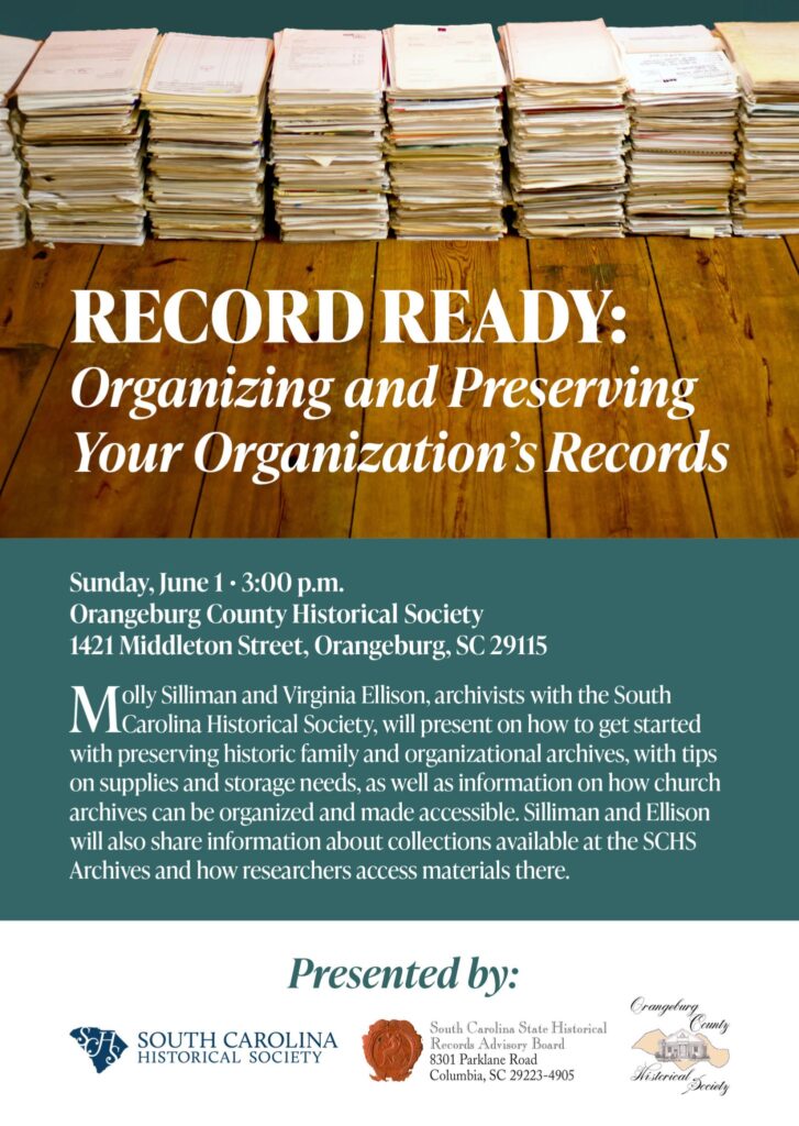 20250601 SCHS Record Ready Event Flyer 20250601 SCHS Record Ready Event Flyer